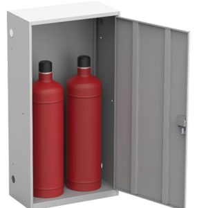 Шкаф для двух газовых баллонов ШГР 50-2 Шкаф для двух газовых баллонов ШГР 50-2